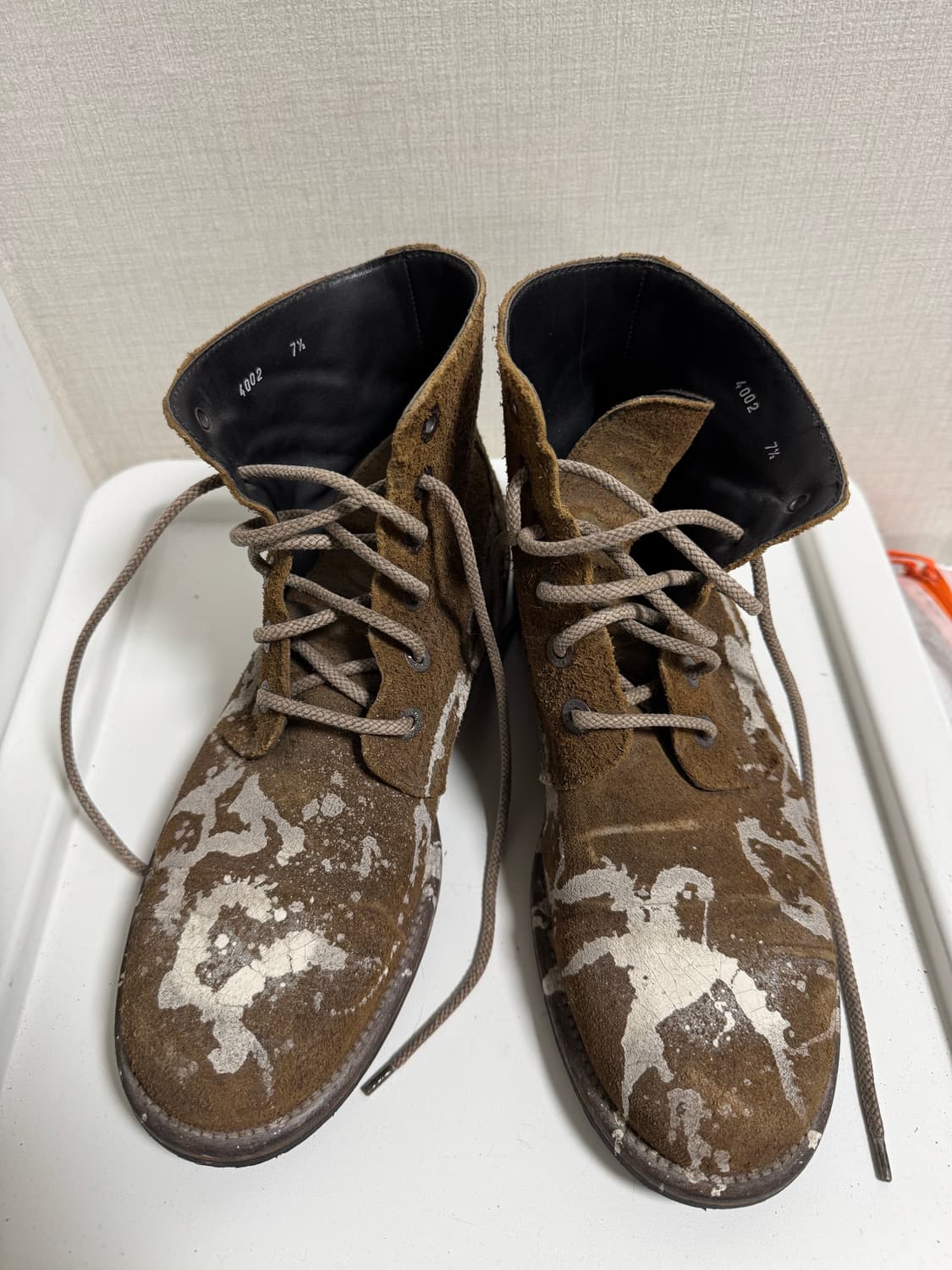 돌체앤가바나 00s 페인팅 아카이브 부츠 상품이미지3