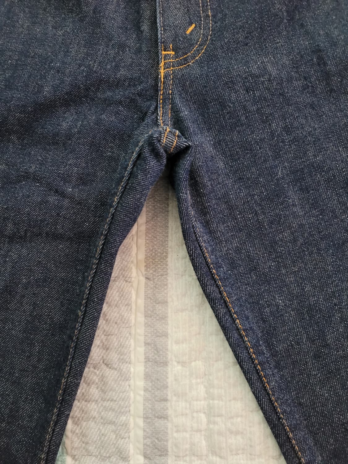 리바이스 재팬 507 레귤러스트레이트 진청진 탭34 (실32사이즈) 상품이미지9