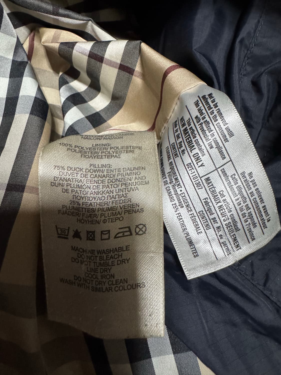 M 버버리 푸퍼 패딩 상품이미지10