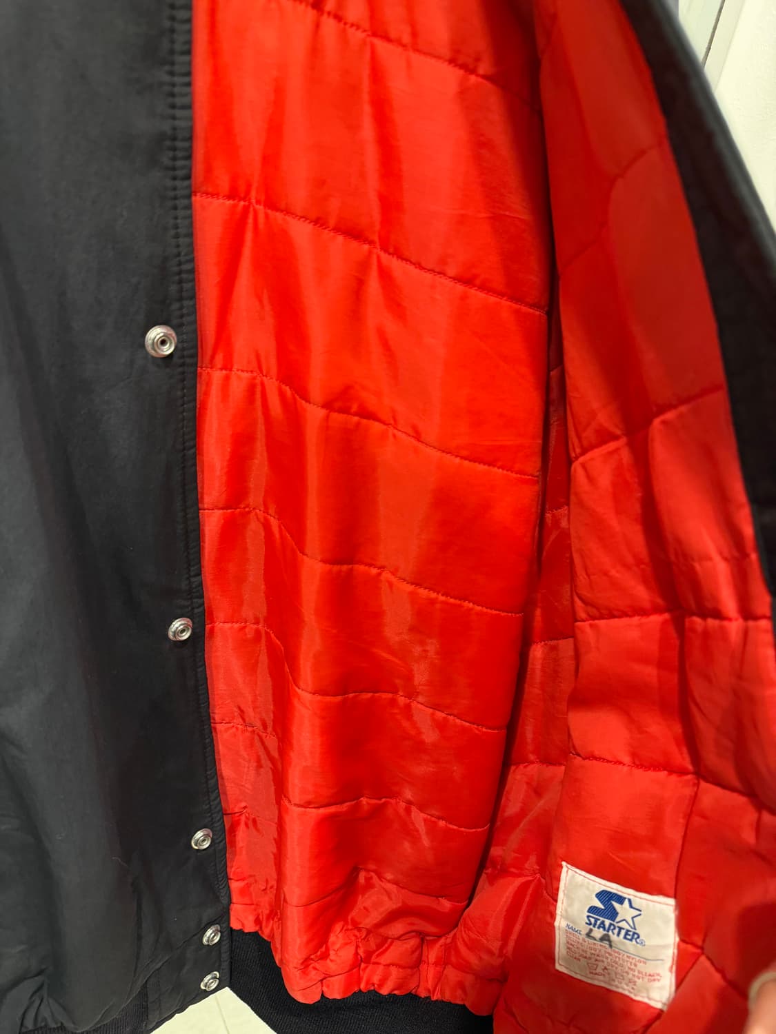 90s Starter 스타터 NBA 오피셜 스타디움 자켓 (USA) 상품이미지4