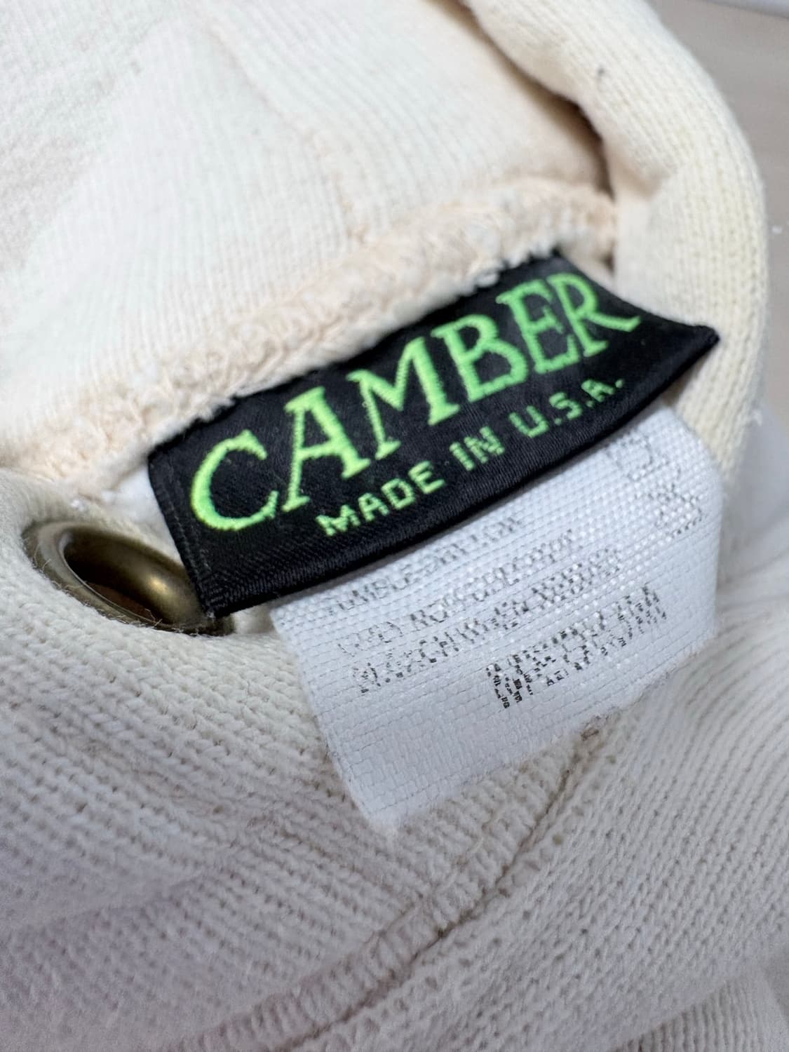 캠버 무지 후드티 오트밀 m 상품이미지4