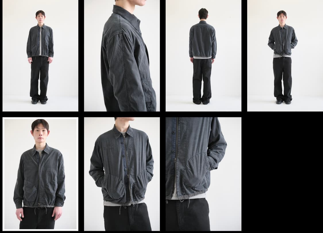 해칭룸  Boxer Shirket Long Dyed Indigo 4 L 상품이미지3