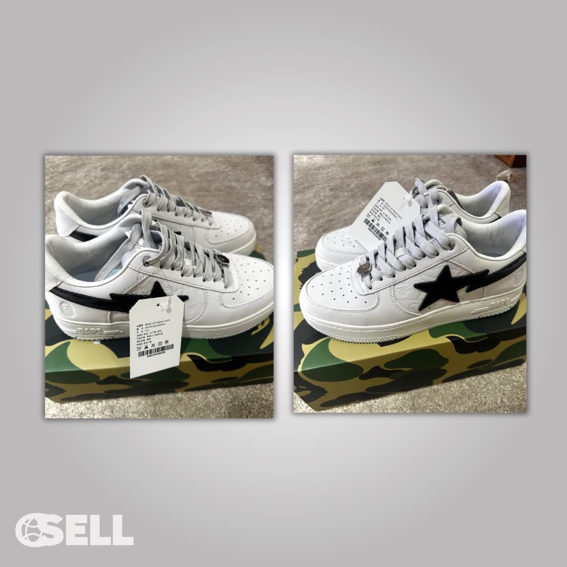 베이프 스타 스니커즈 상품이미지2