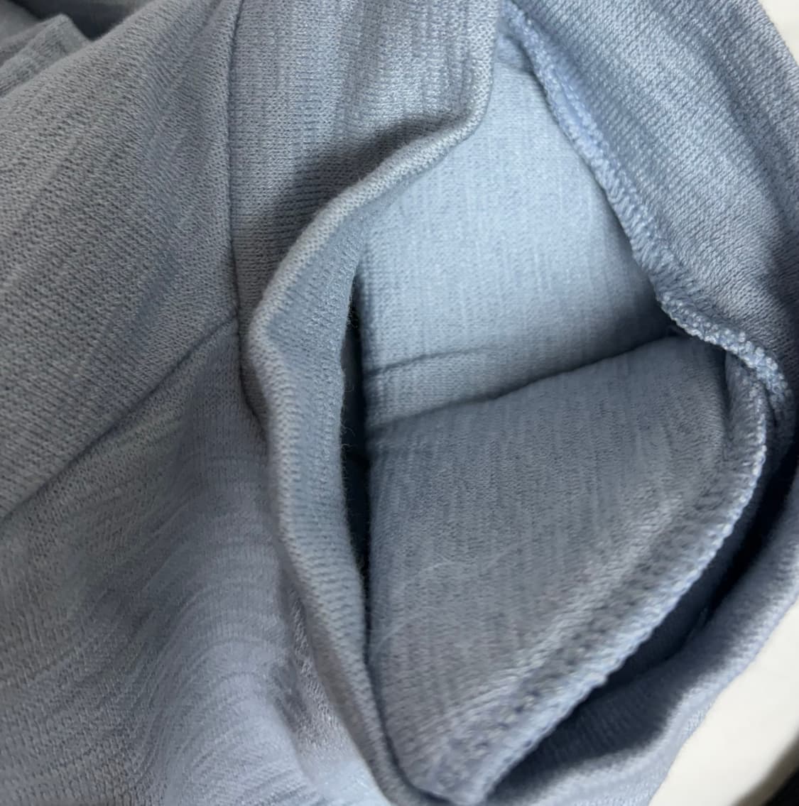 탑드레싱 클로즈 폴라티 - 스카이블루 상품이미지4