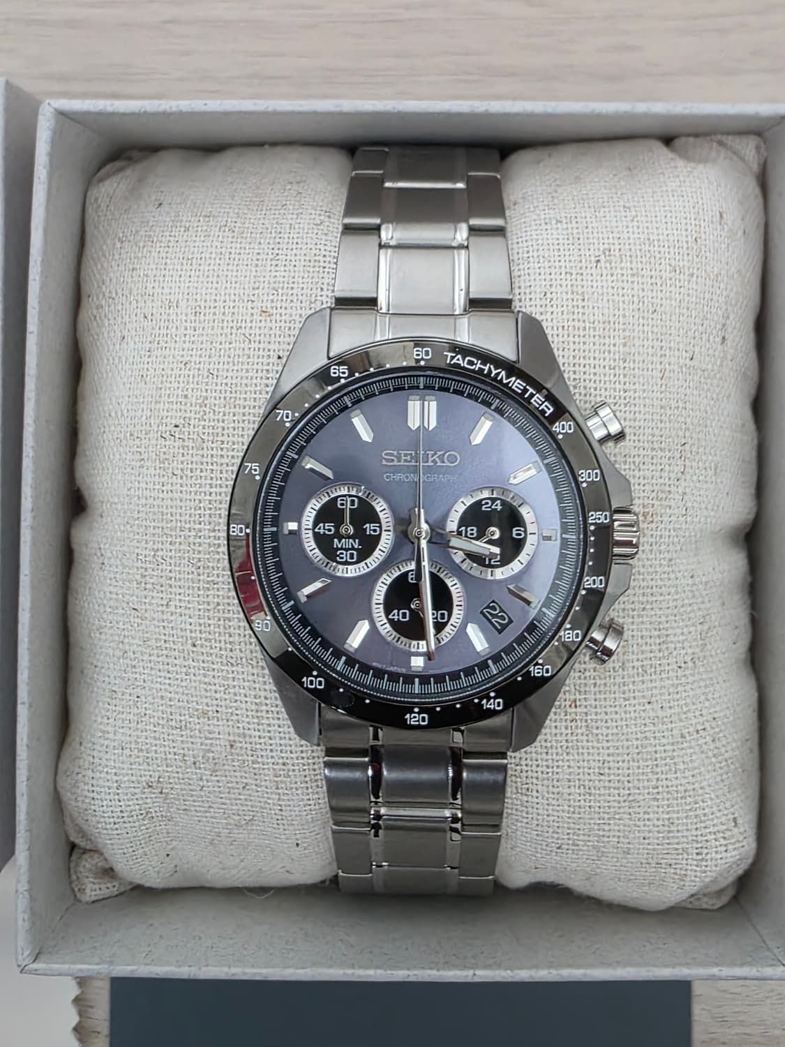 세이코 (SEIKO) 스피릿 쿼츠 크로노 그래프 SBTR027 시계 상품이미지6