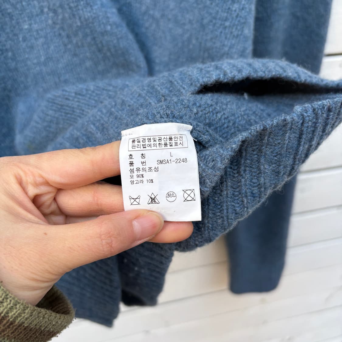 Polo 폴로 울 앙고라 풀오버 니트 상품이미지5