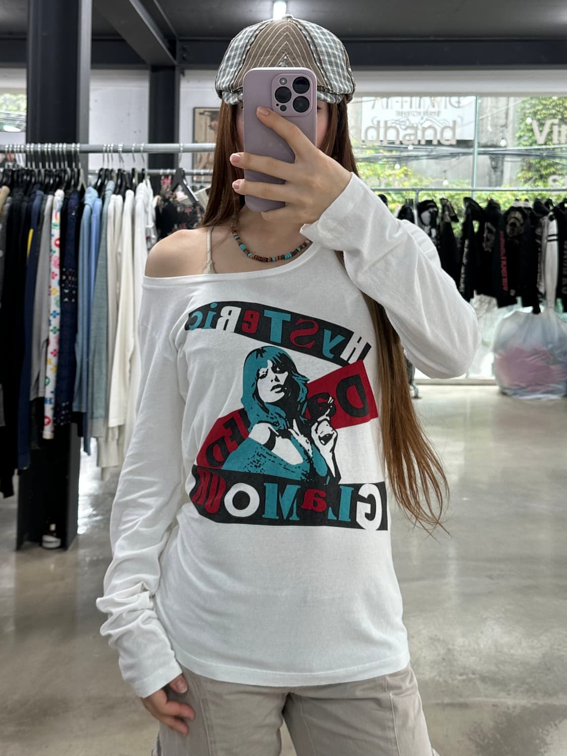 히스테릭글래머 프린팅 롱슬리브 상품이미지3