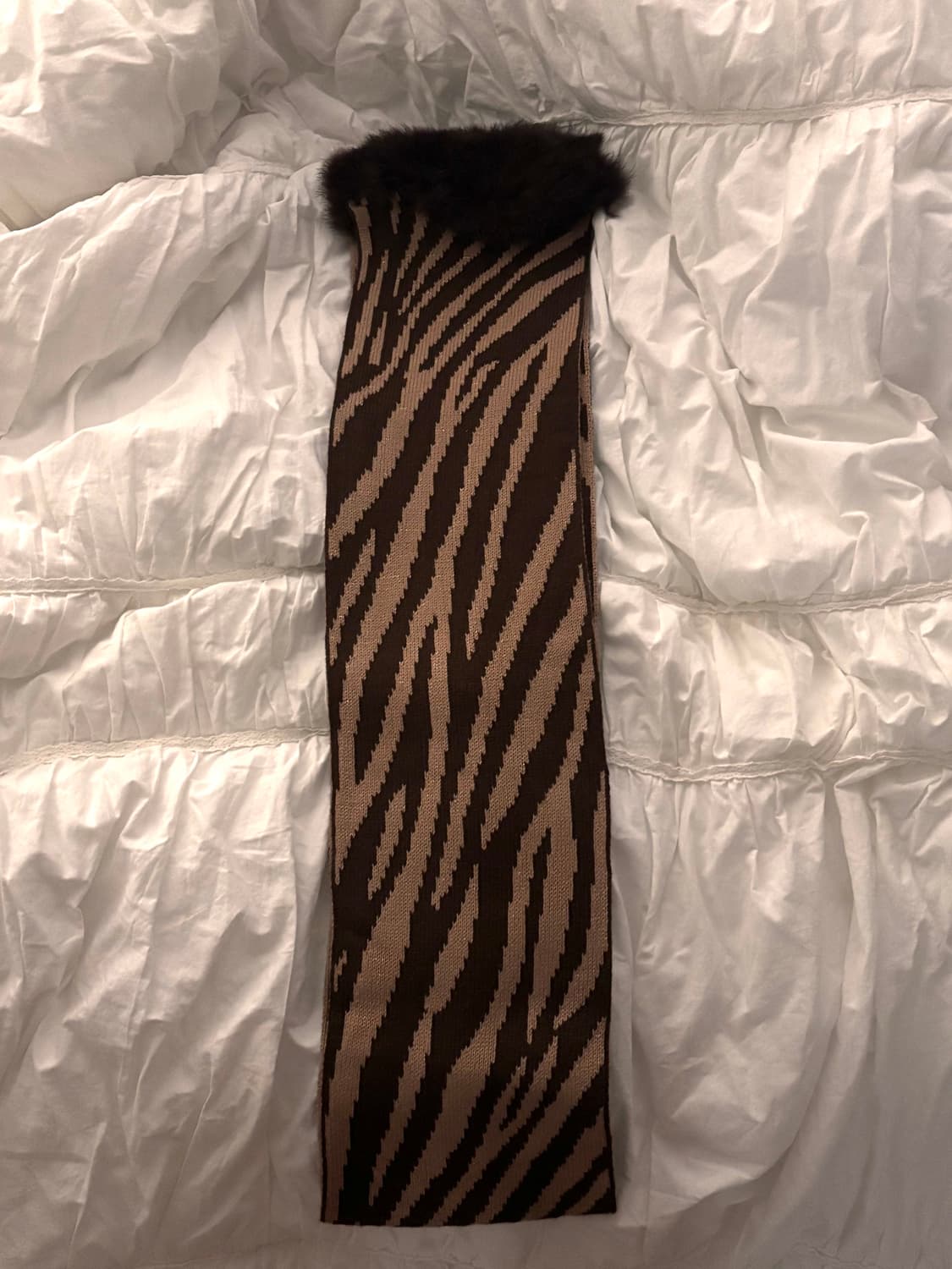 갸루 지브라 목도리 라떼맛 상품이미지2