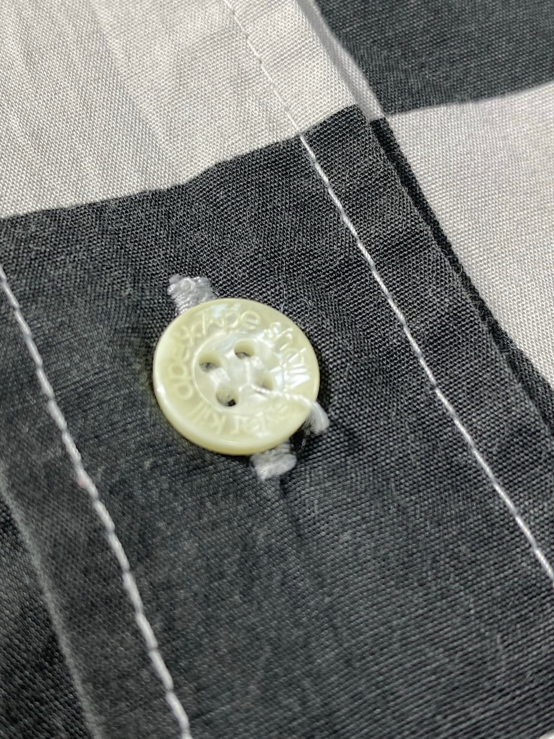 [S] A BATHING APE 베이프 체커보드 반팔셔츠 상품이미지3