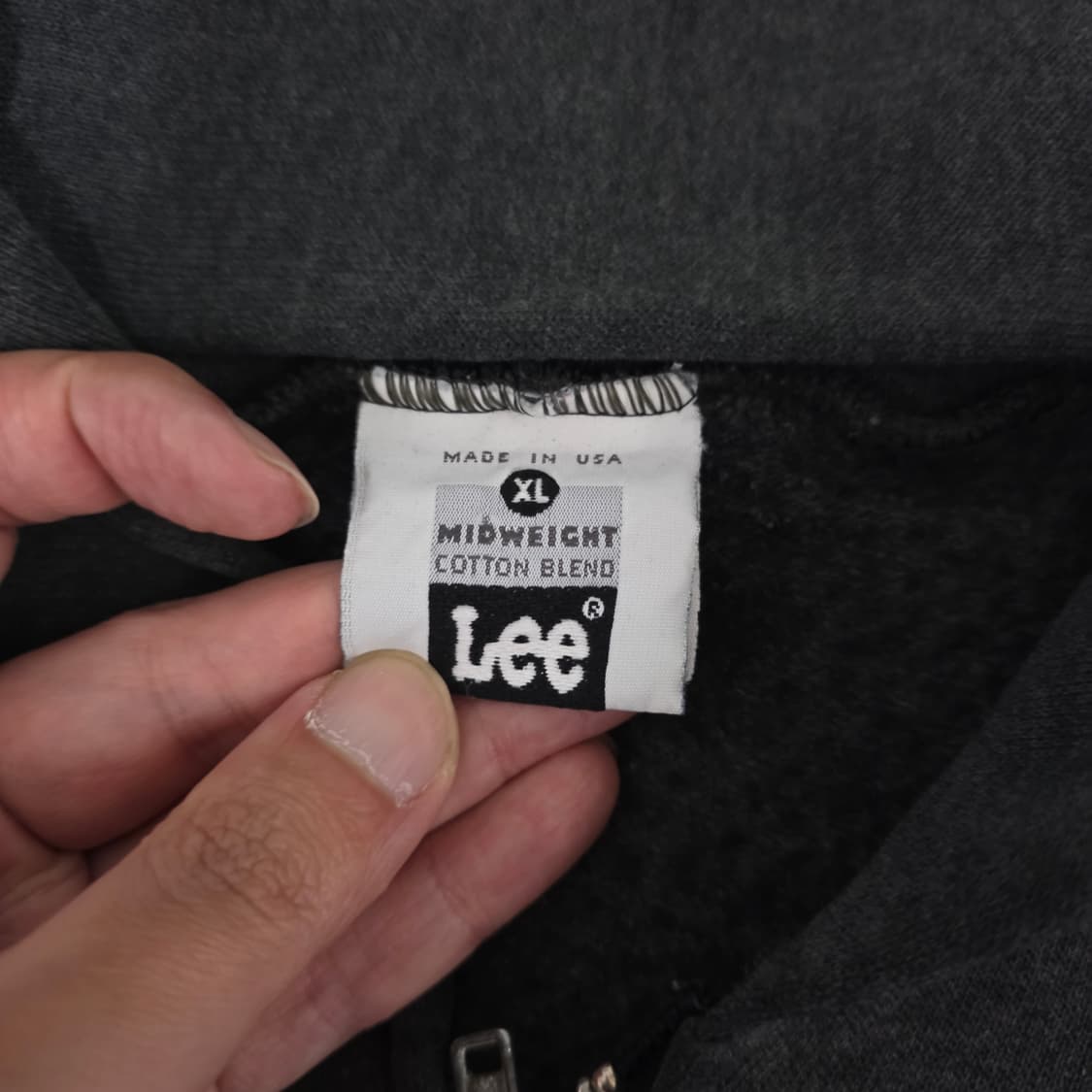 [XL] 90s 빈티지 할리 데이비슨 플레임 이글 후드집업 상품이미지9