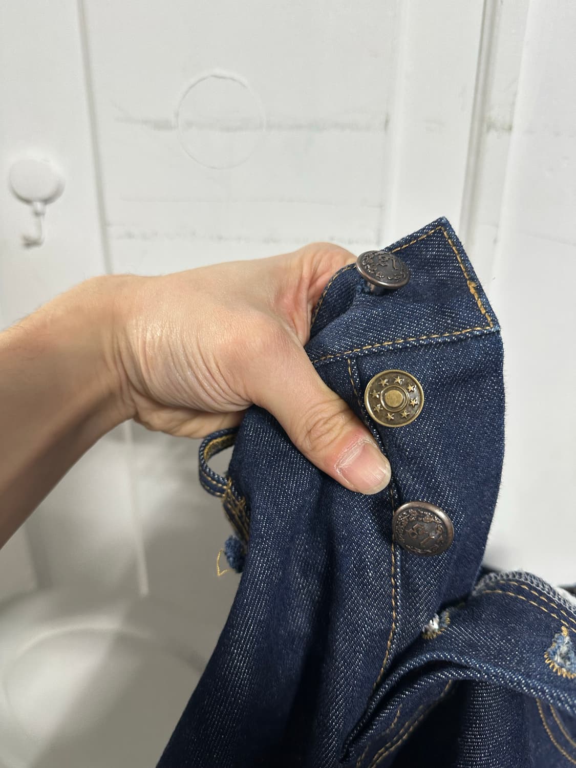 R13 테일러드 드롭 데님 팬츠 상품이미지3