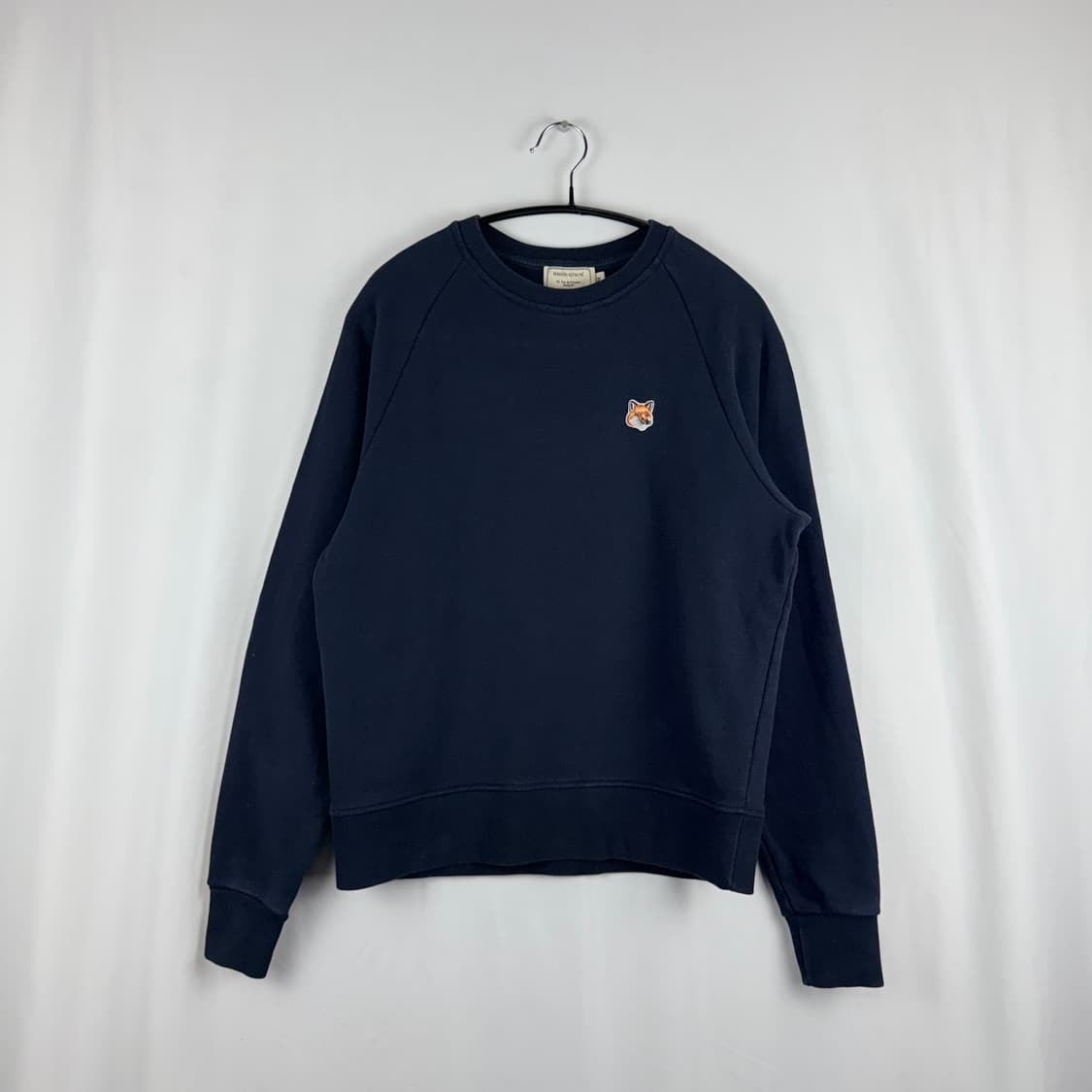 (M) 메종 키츠네 폭스 헤드 패치 어드저스티드 스웨트셔츠 네이비 상품이미지2