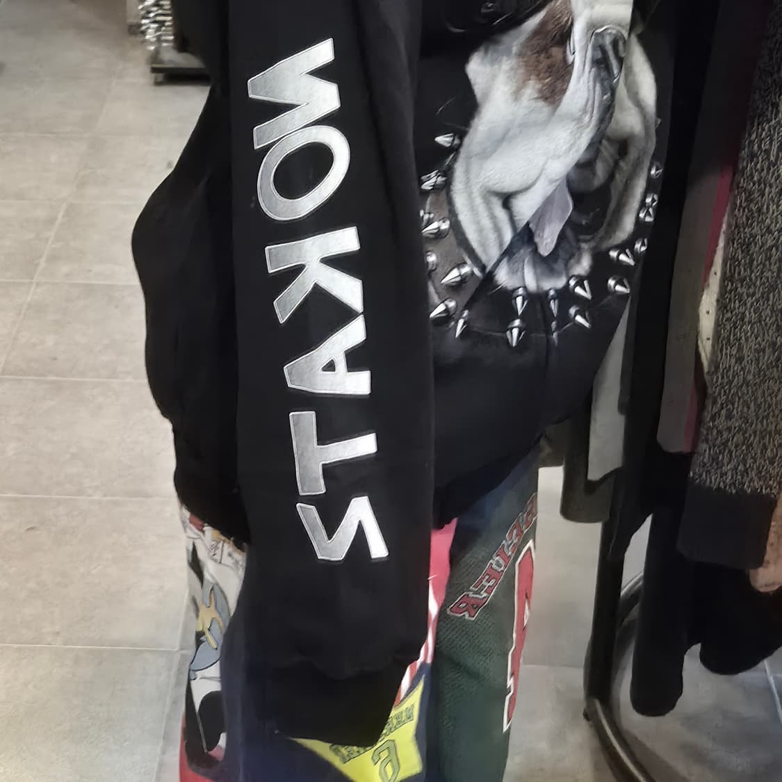 [NO.9] 락 이글 불독 기모 후드집업 상품이미지3