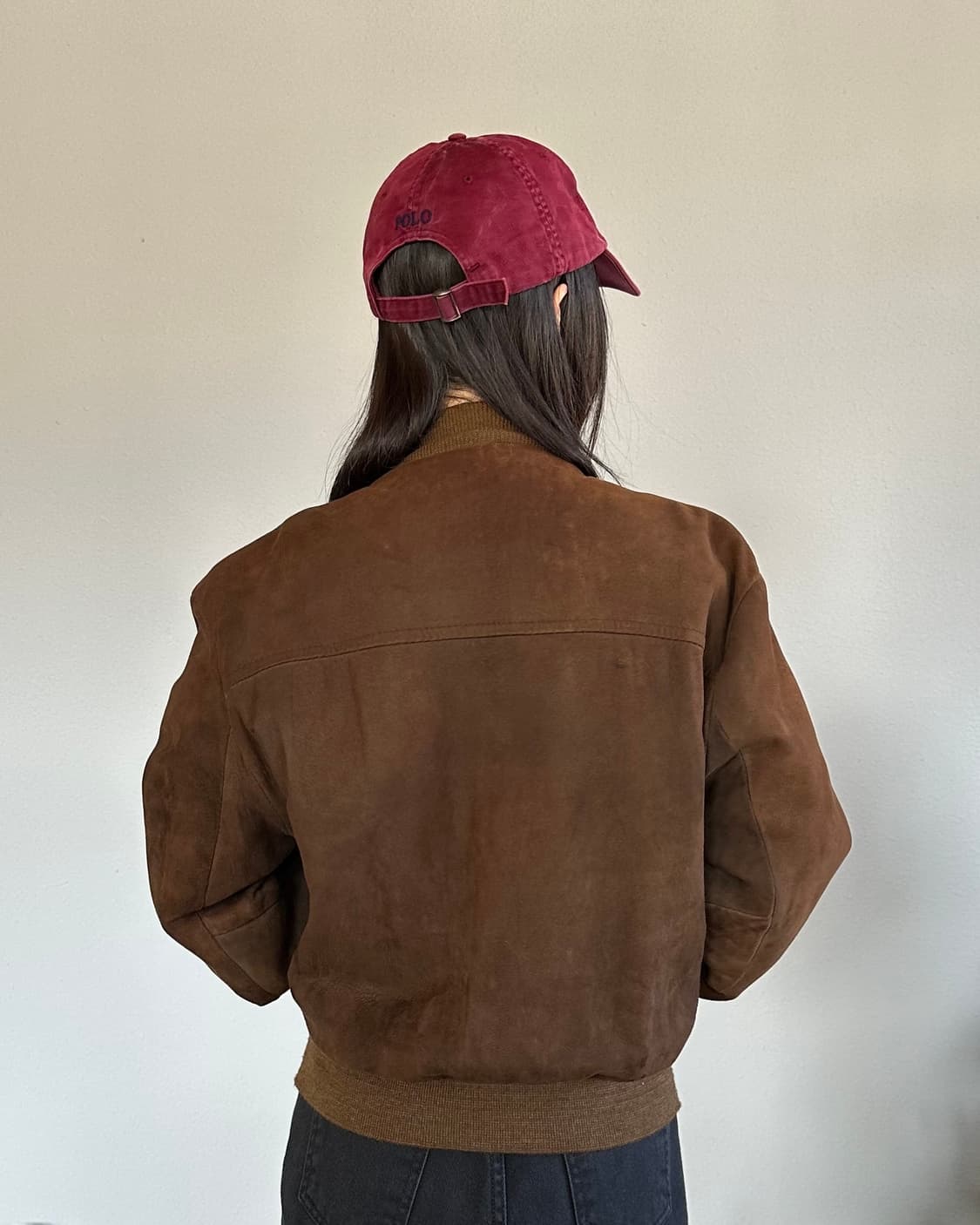 [M]Sears 시어스 70s 스웨이드 봄버 자켓 블루종 상품이미지4