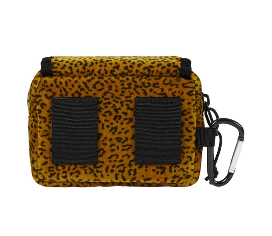 세제품) 슈프림 벨벳 미니 파우치 탄 레오파드 호피 키링 25FW 상품이미지3