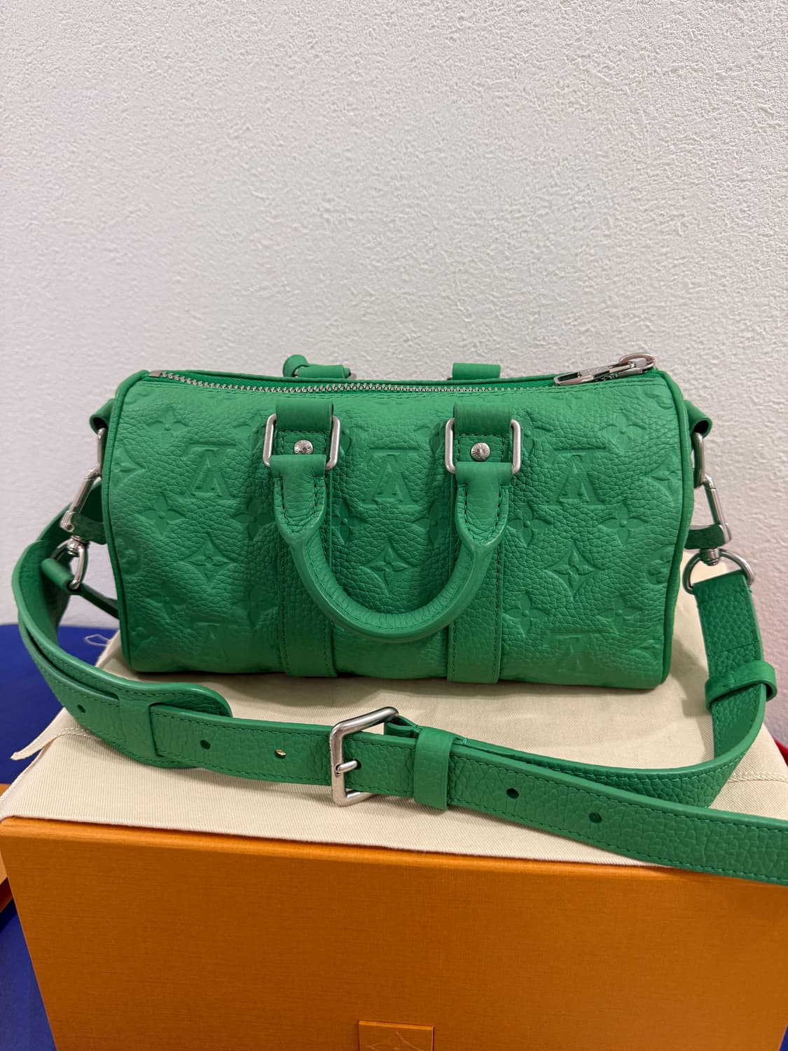 루이비통 토뤼옹 키폴 25 뱀부그린 25ss 상품이미지3