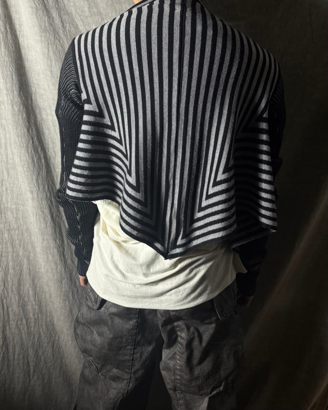 Gareth Pugh Chevron Stripe Knit Cardigan 상품이미지2
