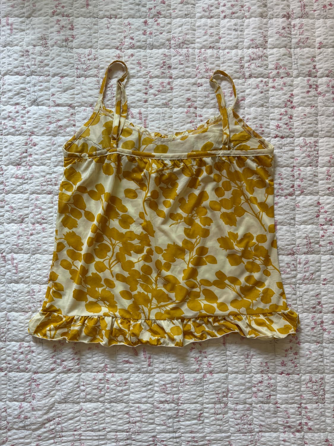 Yellow leaf sleeveless 상품이미지8