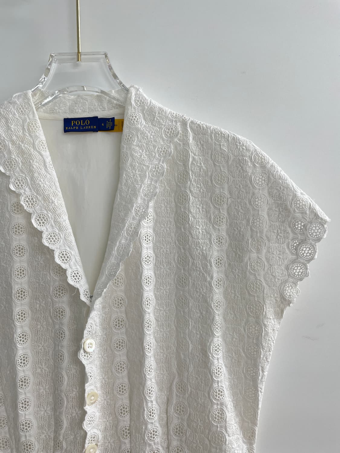 폴로 랄프로렌 펀칭 블라우스 상품이미지2