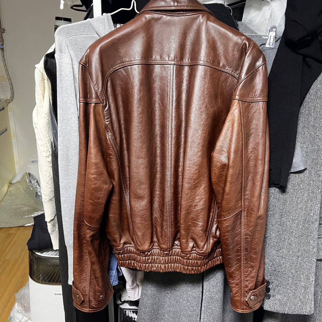 엘무드 가죽자켓 46 상품이미지2