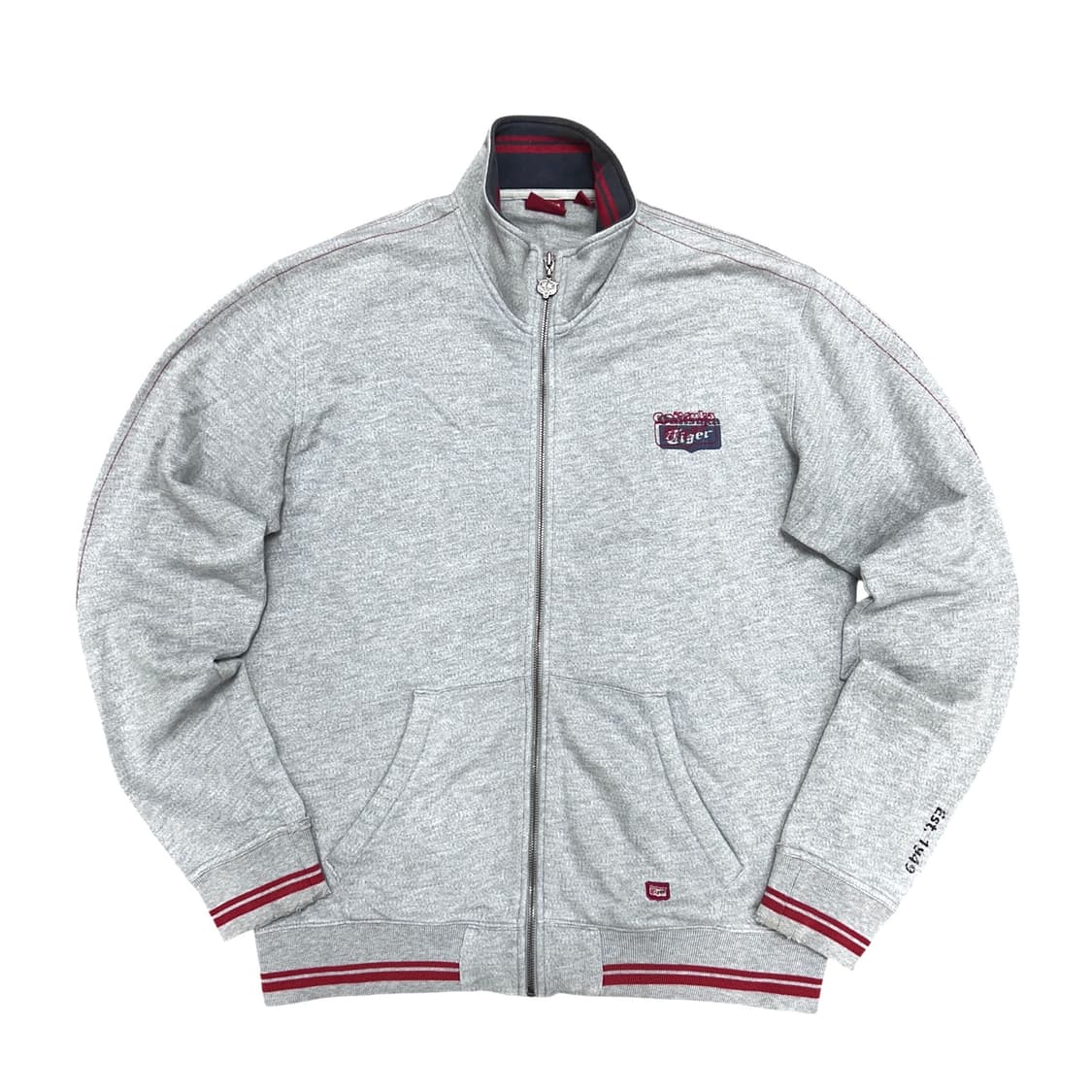 오니츠카타이거 빅로고 코튼 스웻집업(XL) 상품이미지1