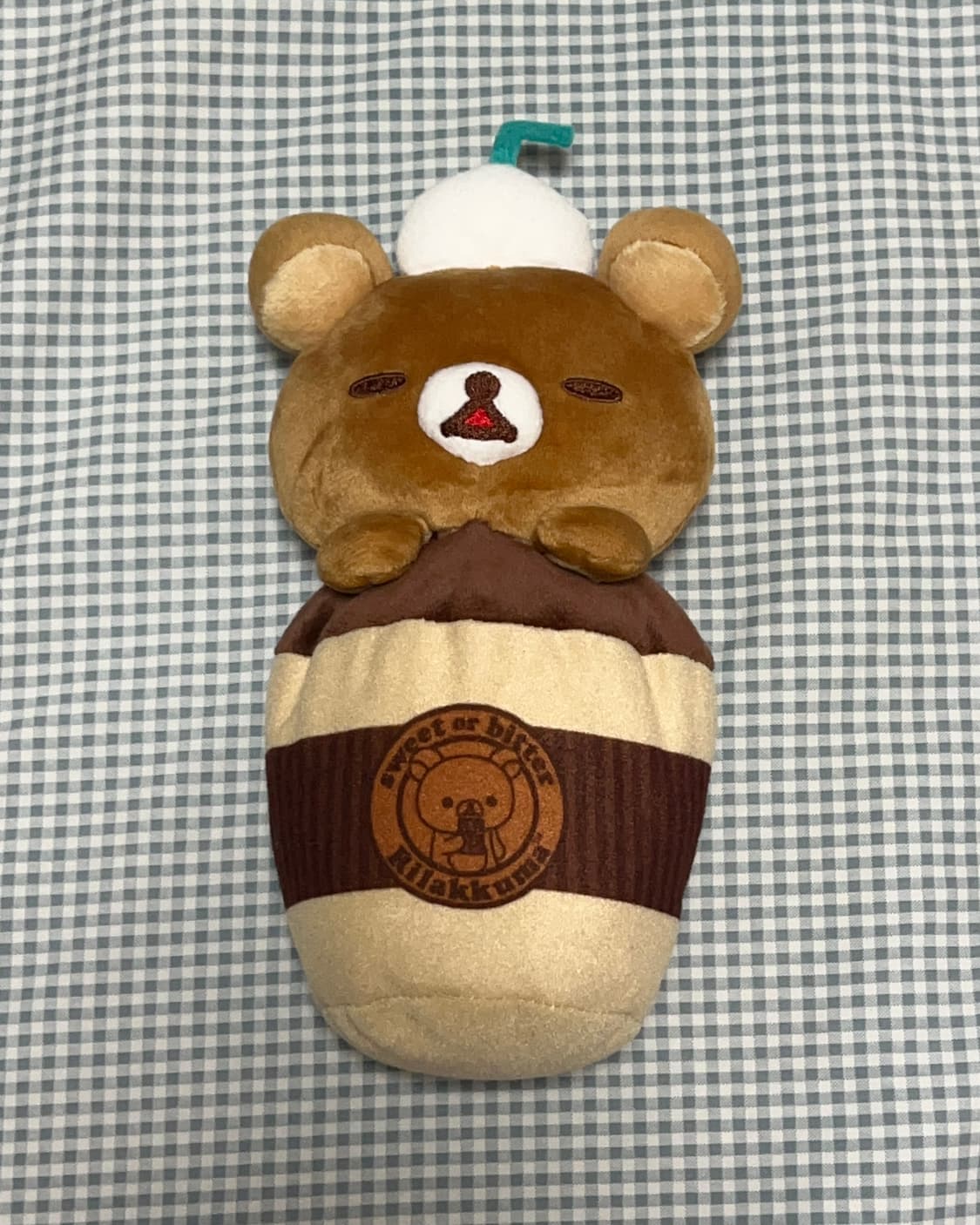 산엑스 정품 2023 리락쿠마 커피 인형 상품이미지1