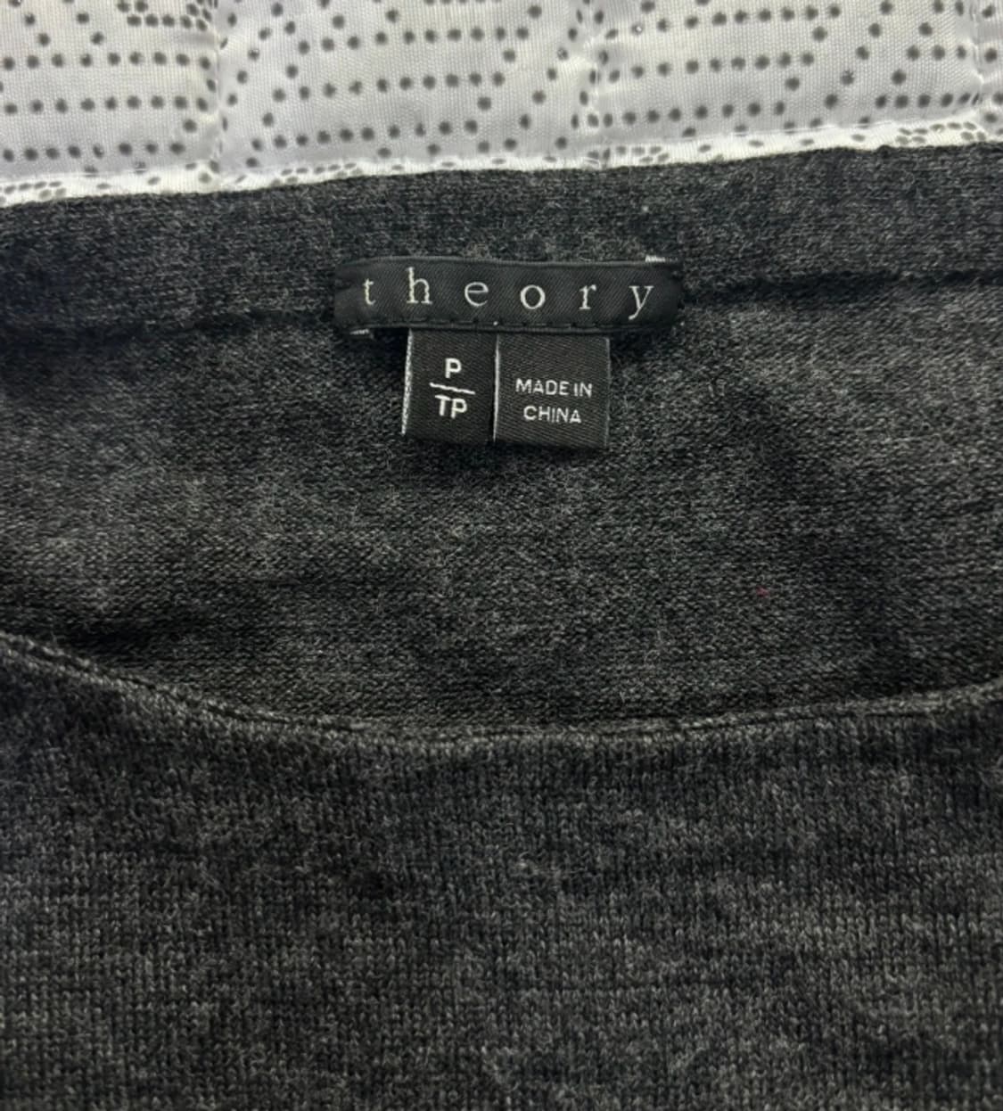 한섬 띠어리 Theory 여성 다크 그레이 니트 ~55반 상품이미지5