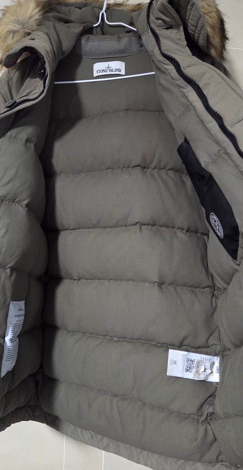 스톤아일랜드 마이크로 레프 파카 90사이즈 택포 상품이미지3