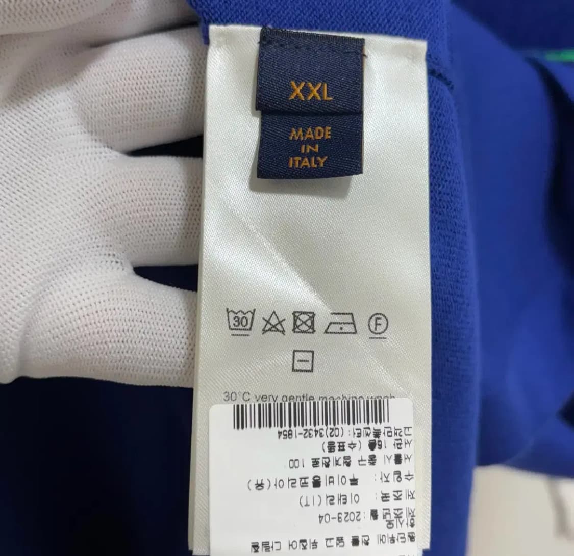 [XXL]루이비통 레이싱 니트 반팔티 상품이미지4