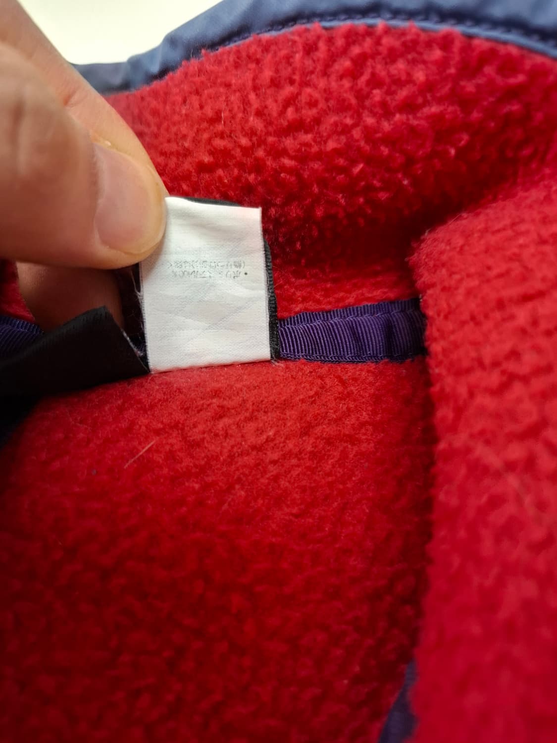 L usa 파타고니아 90s 신칠라 플리스 풀오버 레드 상품이미지5