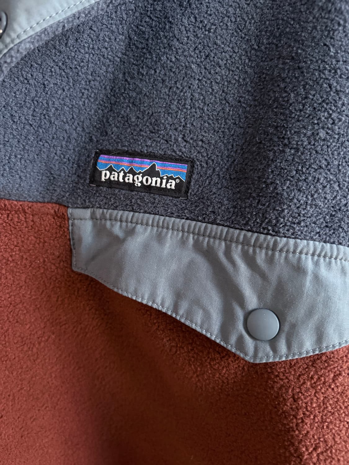 (M) 파타고니아 신칠라 브라운 그레이 투톤 상품이미지4