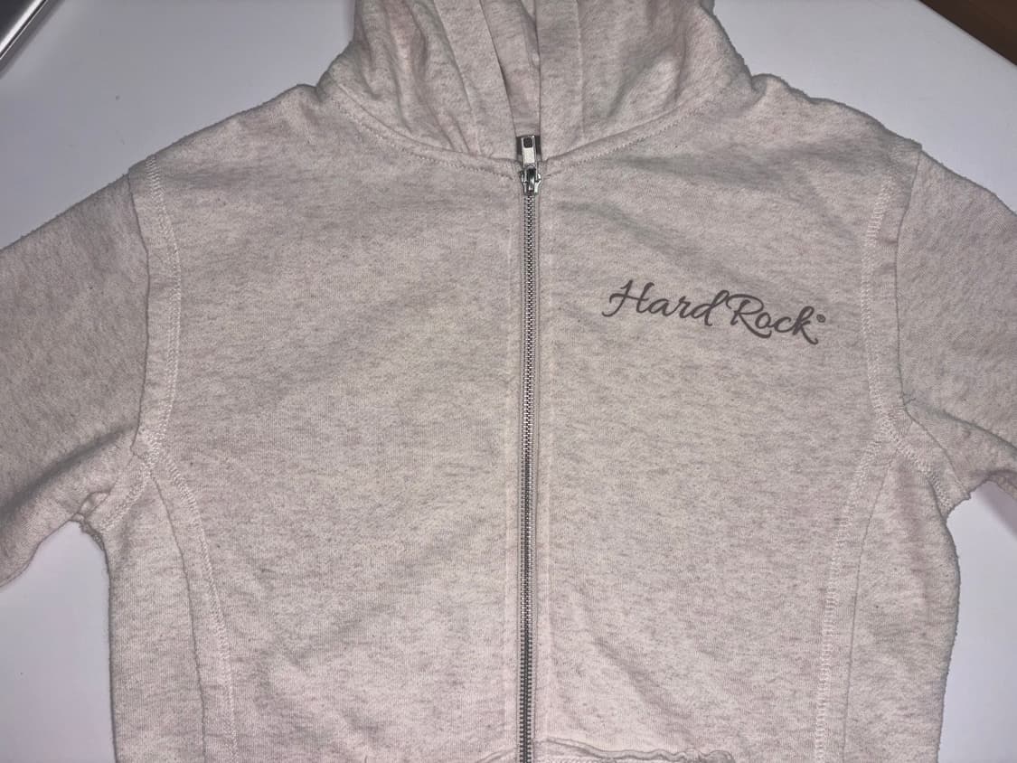 빈티지 하드록 후드집업 상품이미지2