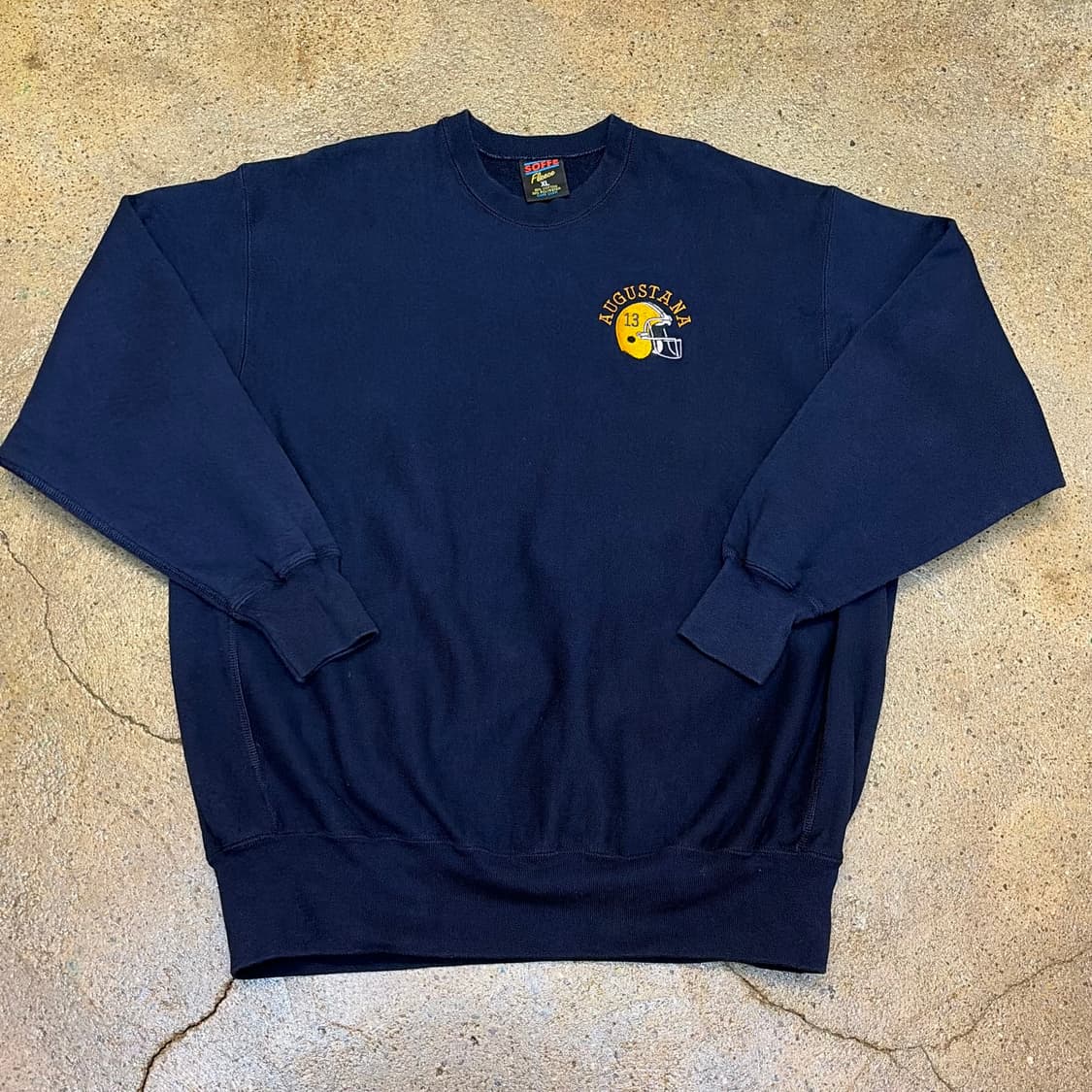 90s Made in USA 미국 빈티지 소프 리버스위브 미식축구 맨투맨 상품이미지1