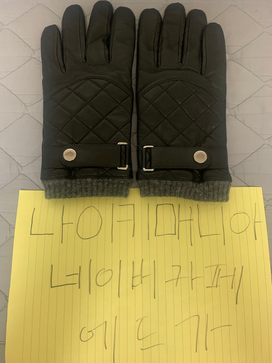 [S] 폴로 랄프로렌 신슐레이트 장갑 블랙 상품이미지6