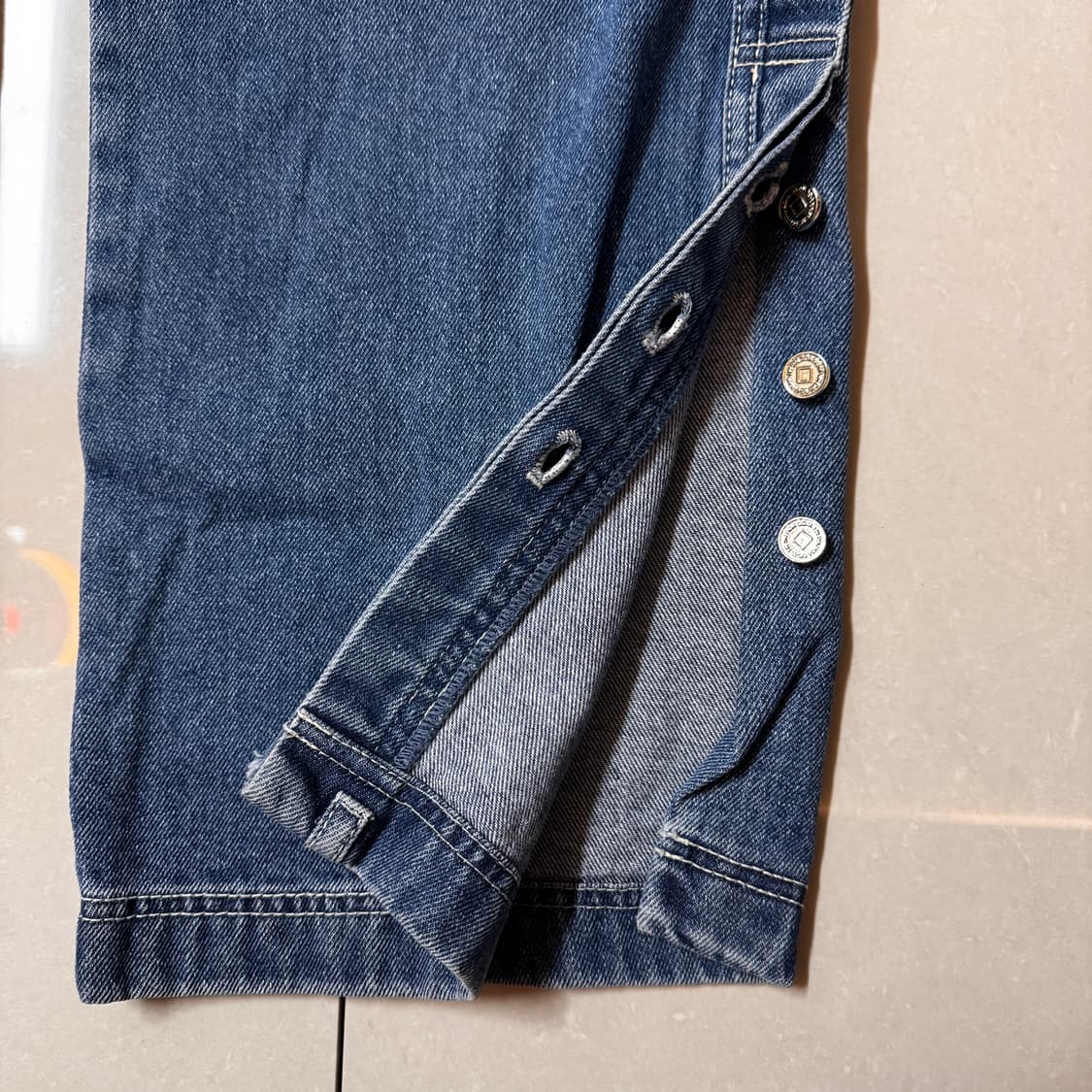 우영미 절개 데님 50사이즈 (약 32) 상품이미지5