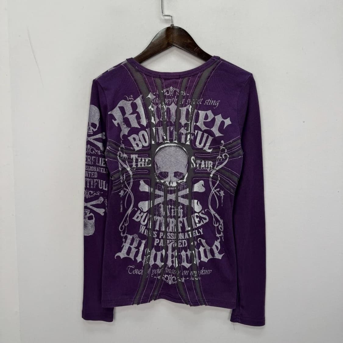 DURER vintage 펑크 고딕 그래픽 슬리브  상품이미지1