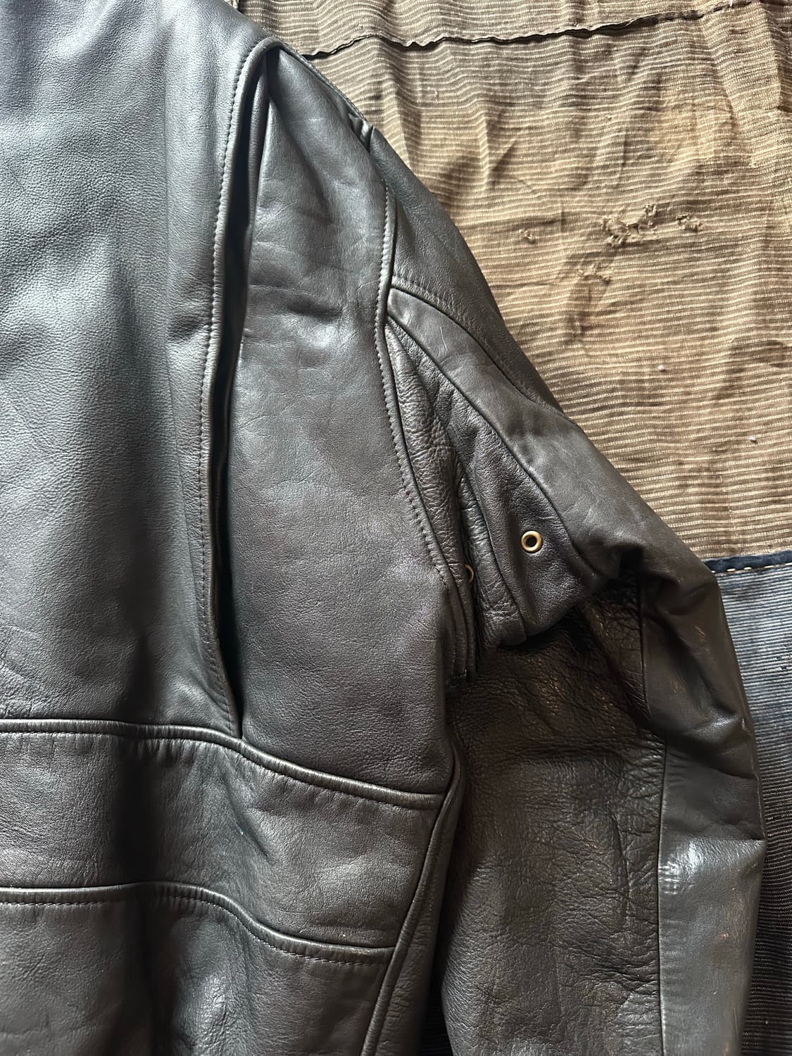 Vintage Harley Davidson Leather Jacket 상품이미지7