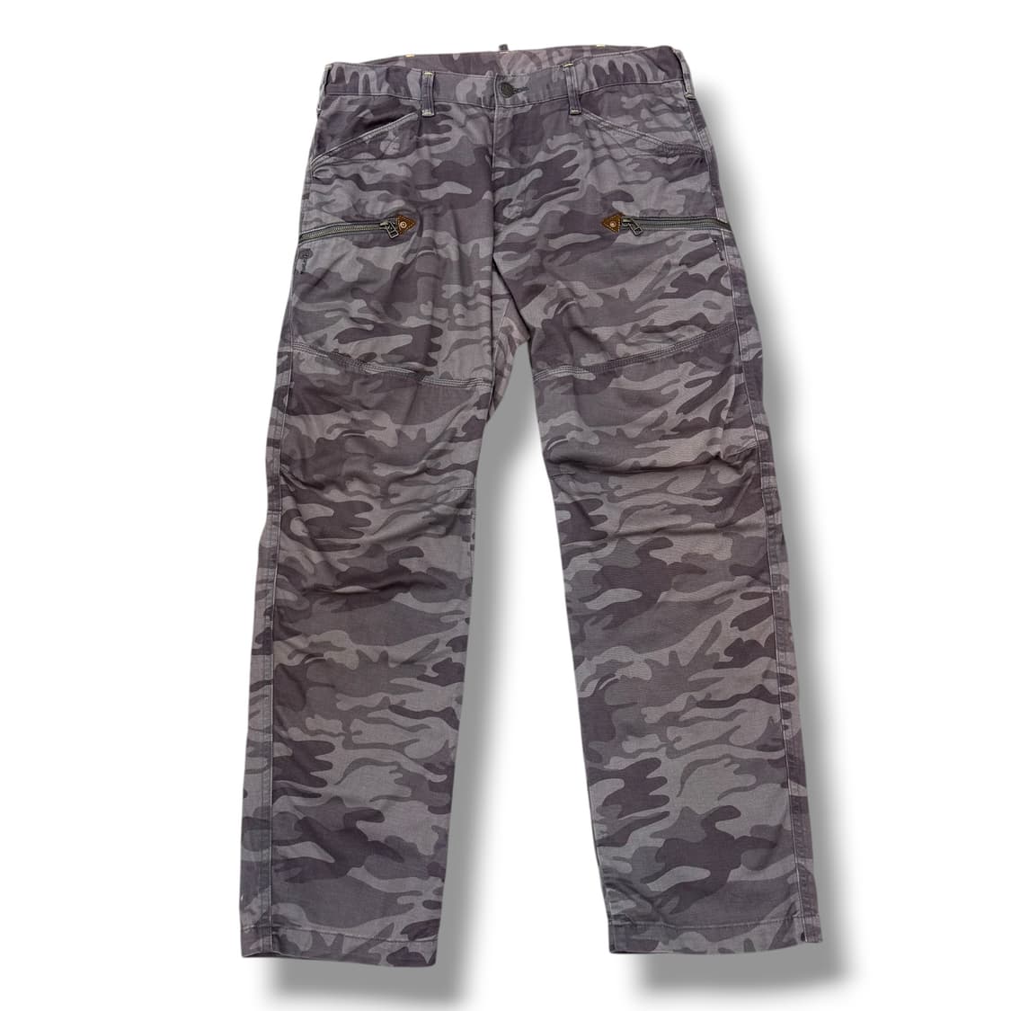 에드윈 밀리터리 카모 코튼 와이드팬츠 상품이미지2