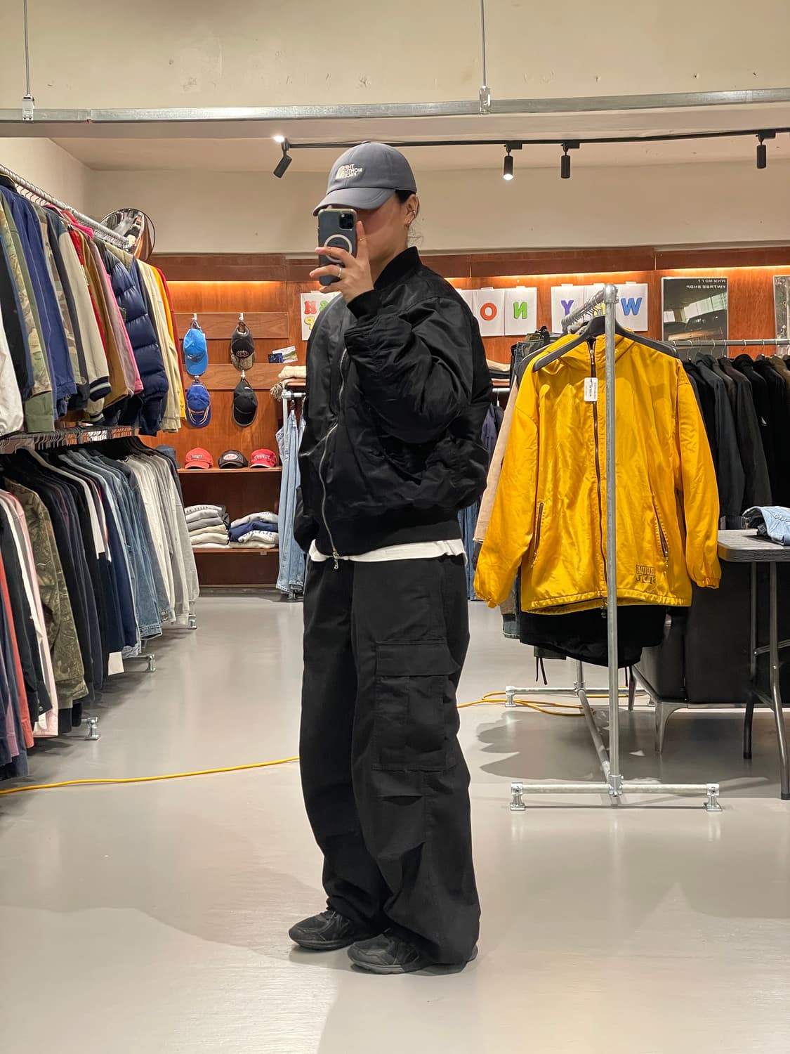 빈티지 항공 점퍼   상품이미지5