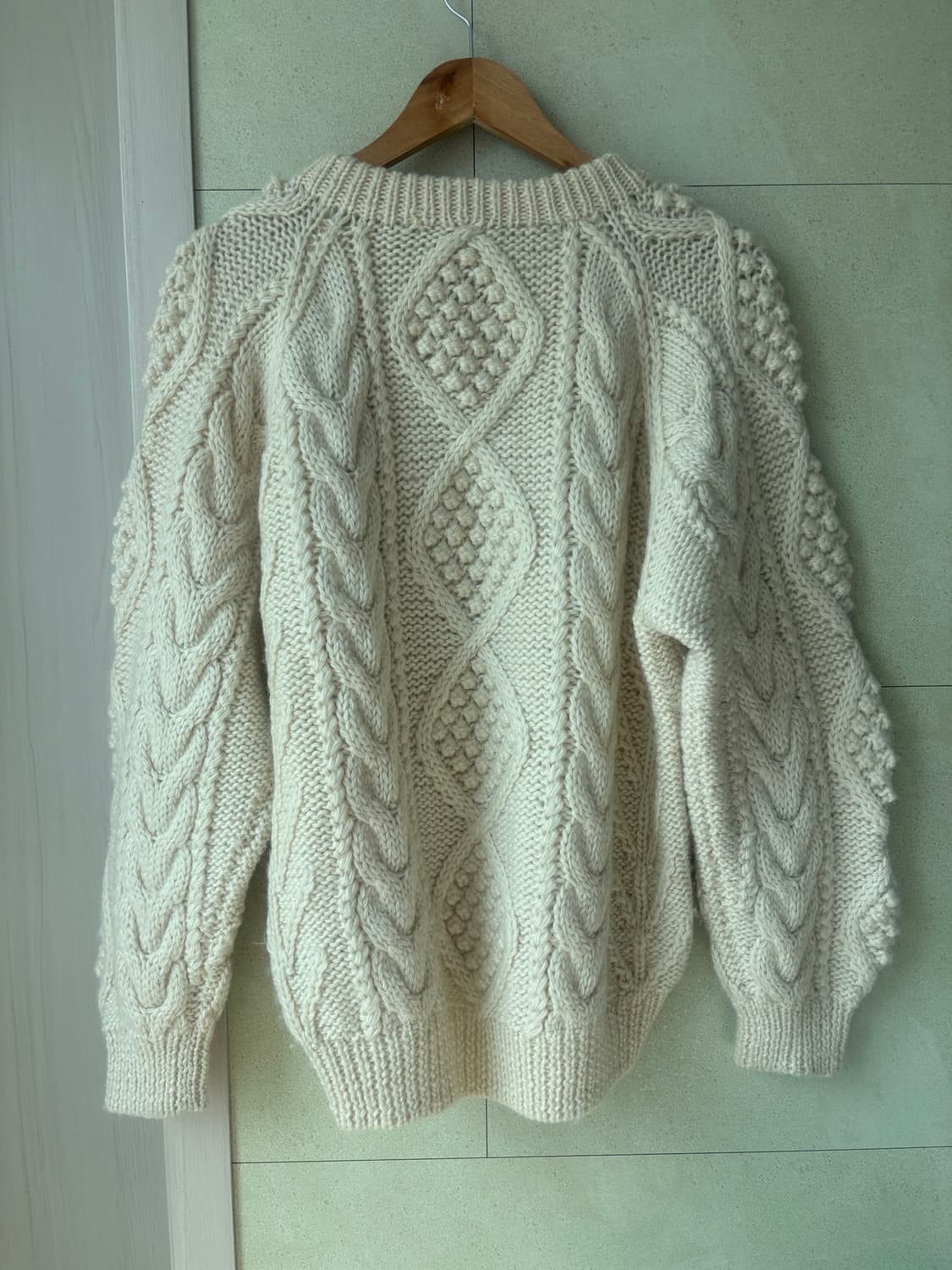 피셔맨 케이블 니트 상품이미지2