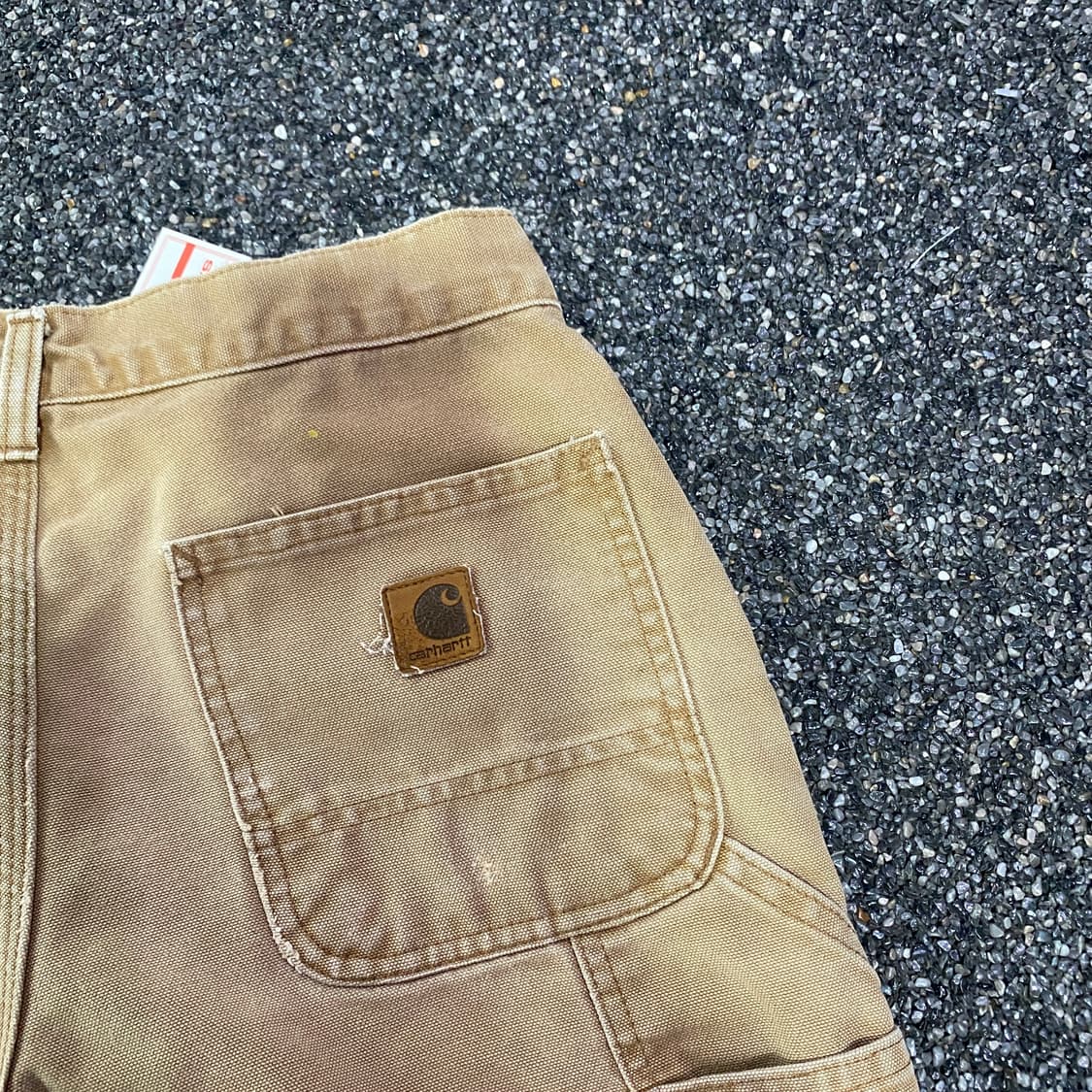 칼하트 싱글니 베이지 워크팬츠 B3997 상품이미지5