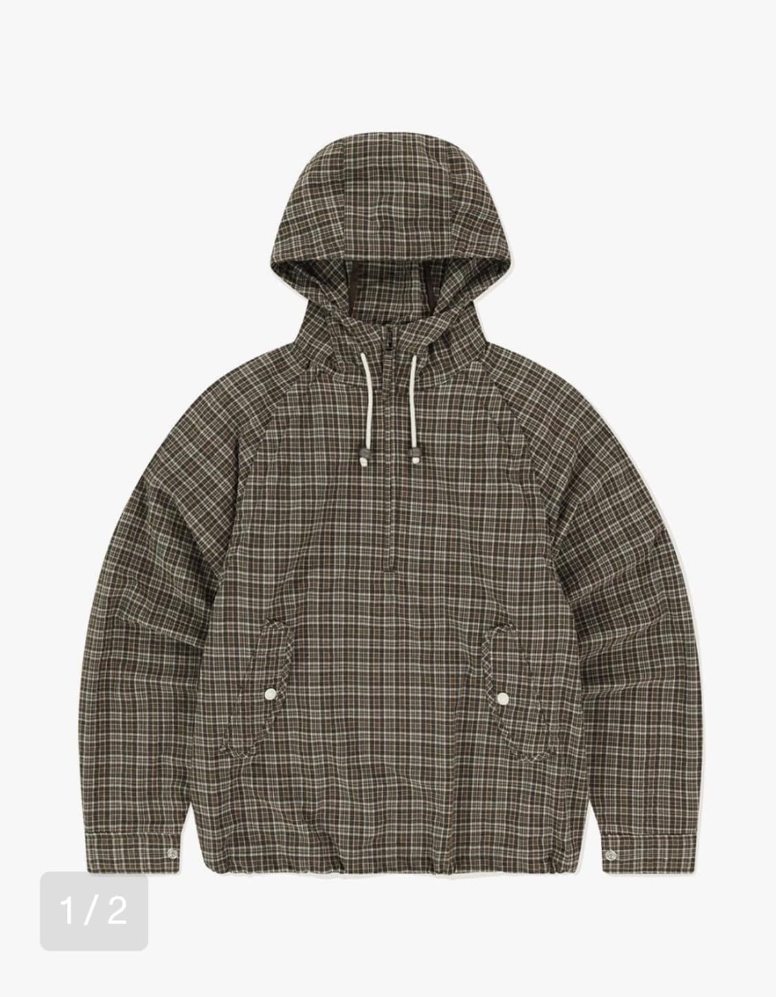 썬러브 투웨이 필드 아노락 자켓 브라운 상품이미지1