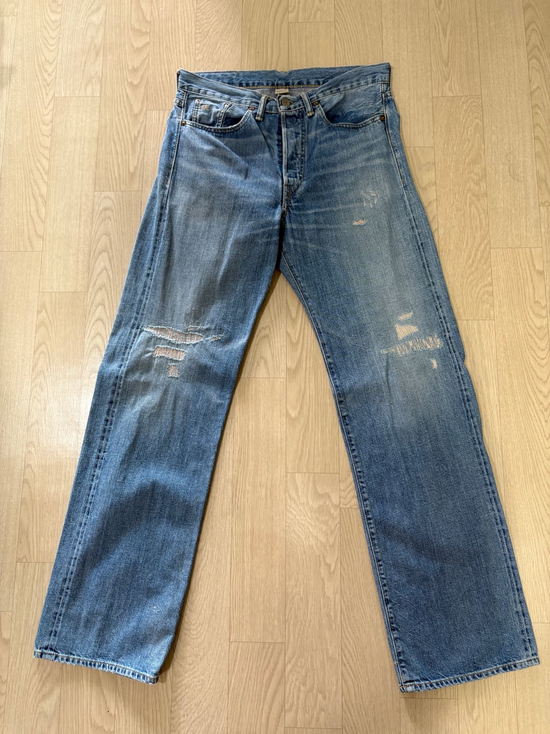 RRL 워싱 데님 30x32 상품이미지1