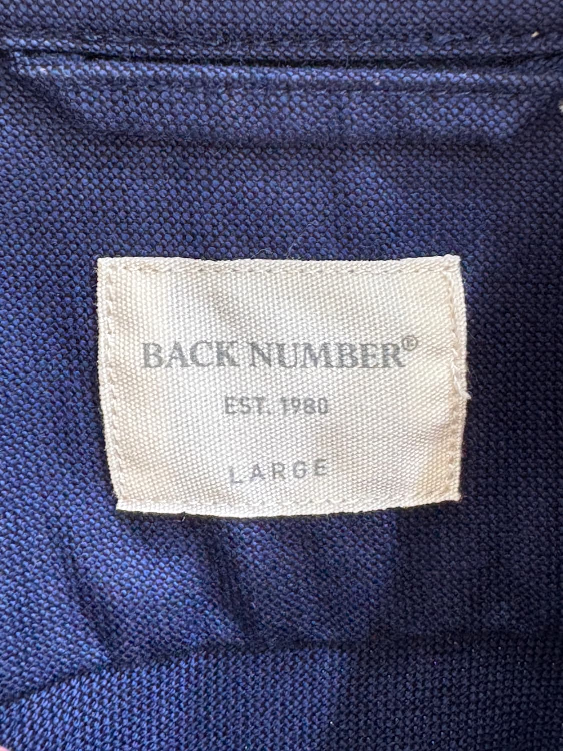 BACK NUMBER 셔츠 상품이미지7