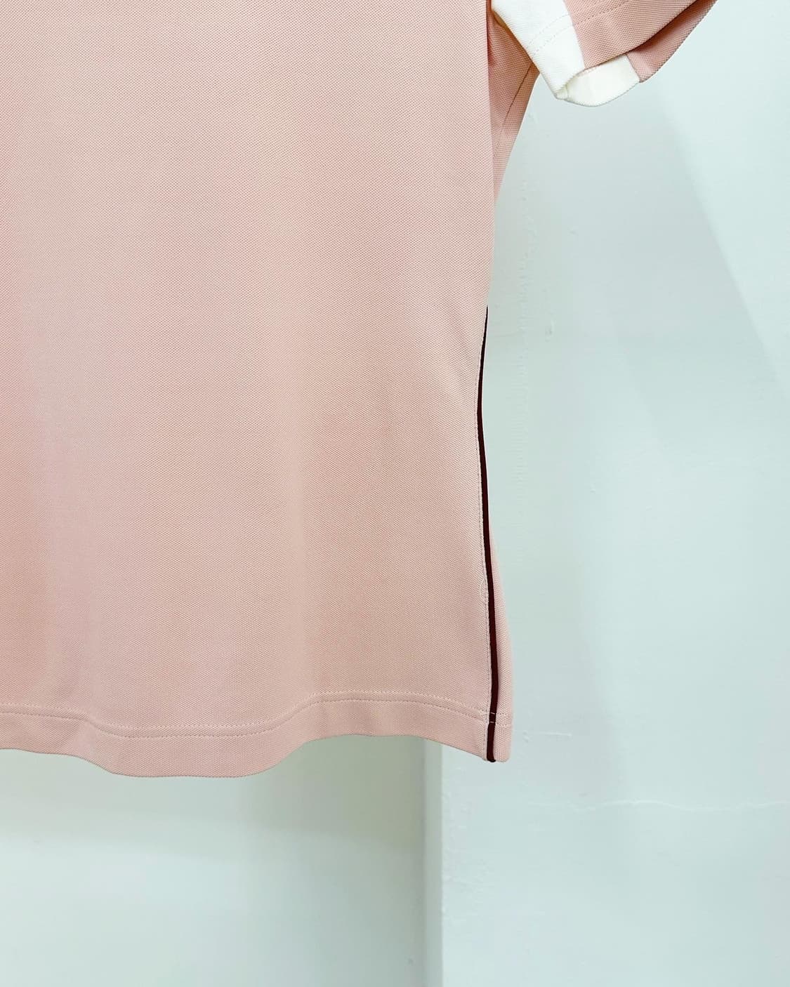 프라다 핑크 레드탭 코튼 하프티 상품이미지6