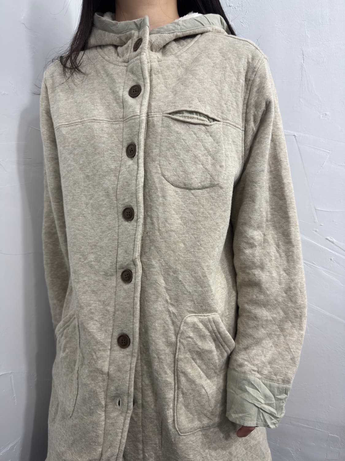 shuca mori hood long cardigan 상품이미지3