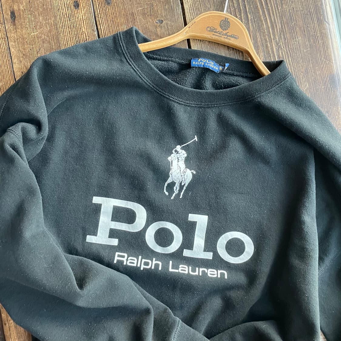 폴로 랄프로렌 로고 맨투맨 상품이미지1
