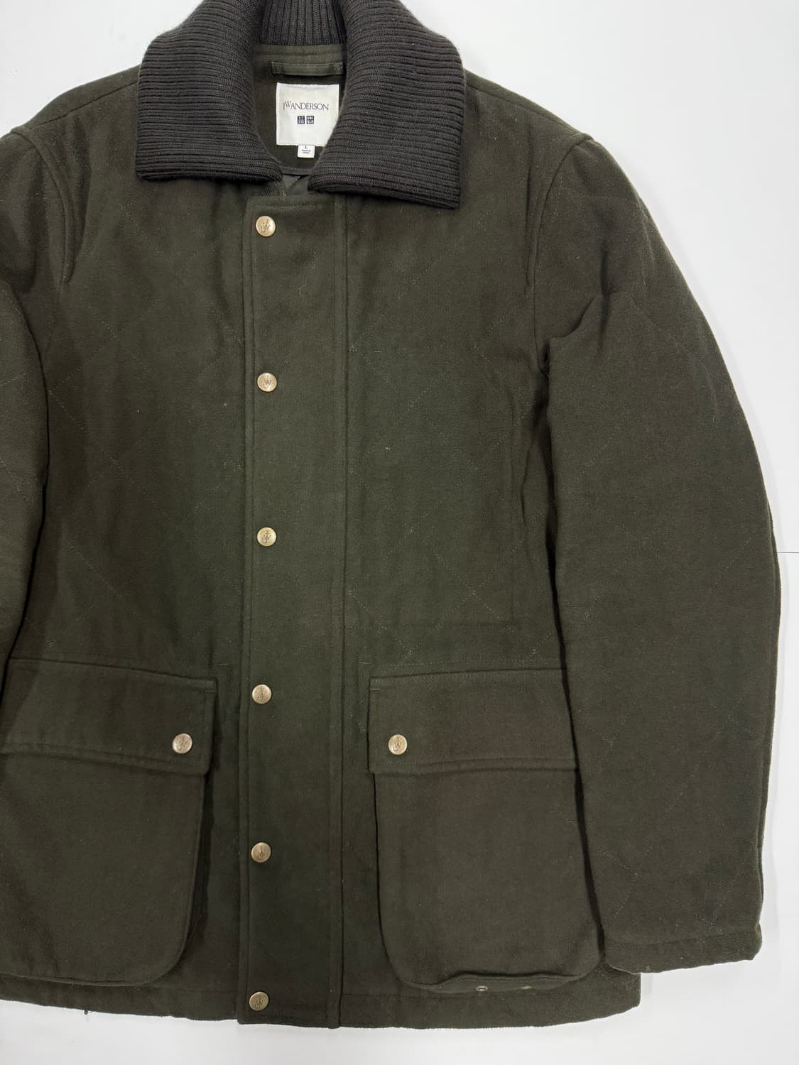 JW앤더슨X유니클로 카키 모 자켓 상품이미지2