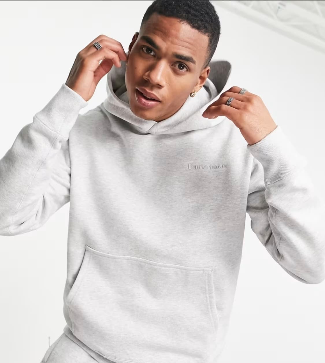 [XXL] 아디다스x퍼렐윌리엄스 휴먼레이스 후드티 상품이미지2