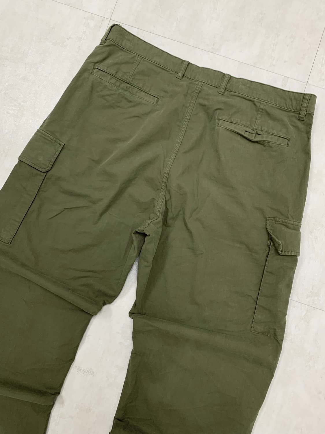 카키 카고 팬츠 #596 상품이미지5